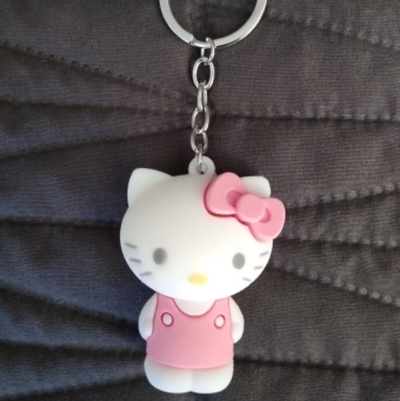 1 LEFT Hello Kitty Key Chain Purse Charm - Picture 3 of 5